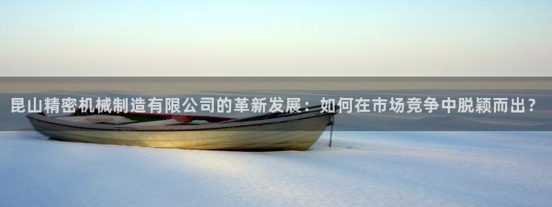 彩神ix官网：昆山精密机械制造有限公司的革新发展：如何在市场竞争中脱颖而出？
